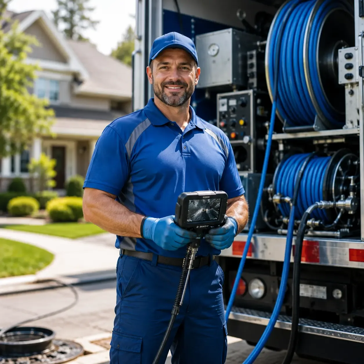 Local outdoor drain cleaning specialists in Marlow, NH